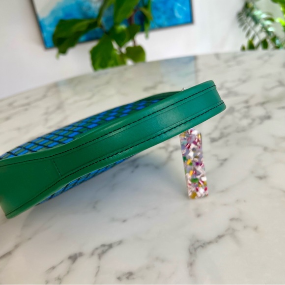 COACH Coachtopia Ergo Shoulder Bag in Mini Checkerboard Upcrafted Leather CK112 - Picture 11 of 14